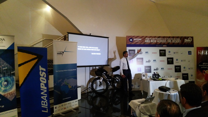 Maxim Chaya's New Adventure - Biking Rub' Al Khali